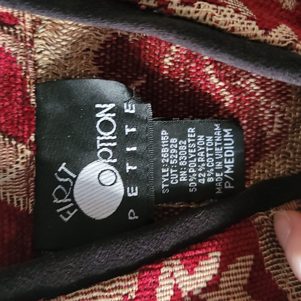 Petite Medium First Option Button Up Jacket - Picture 3 of 9